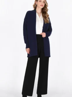 Dreimaster Damen Strickjacke in marine