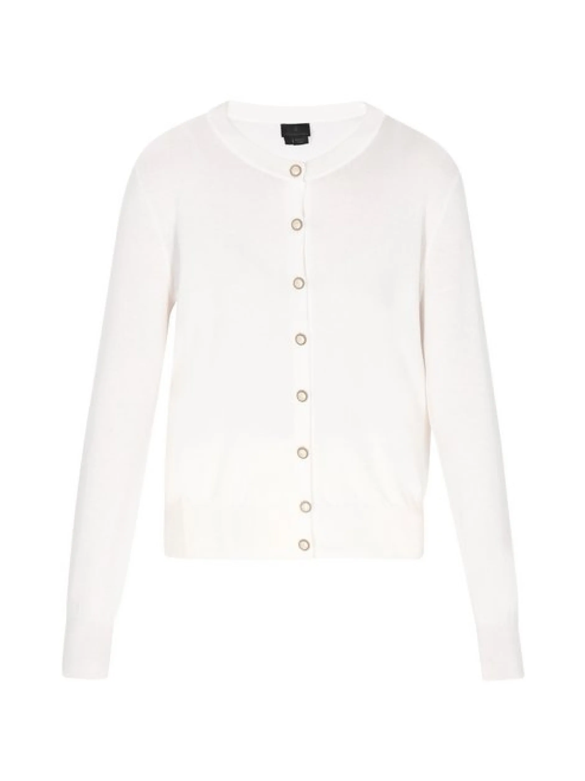 Dreimaster Damen Strickjacke in weiß