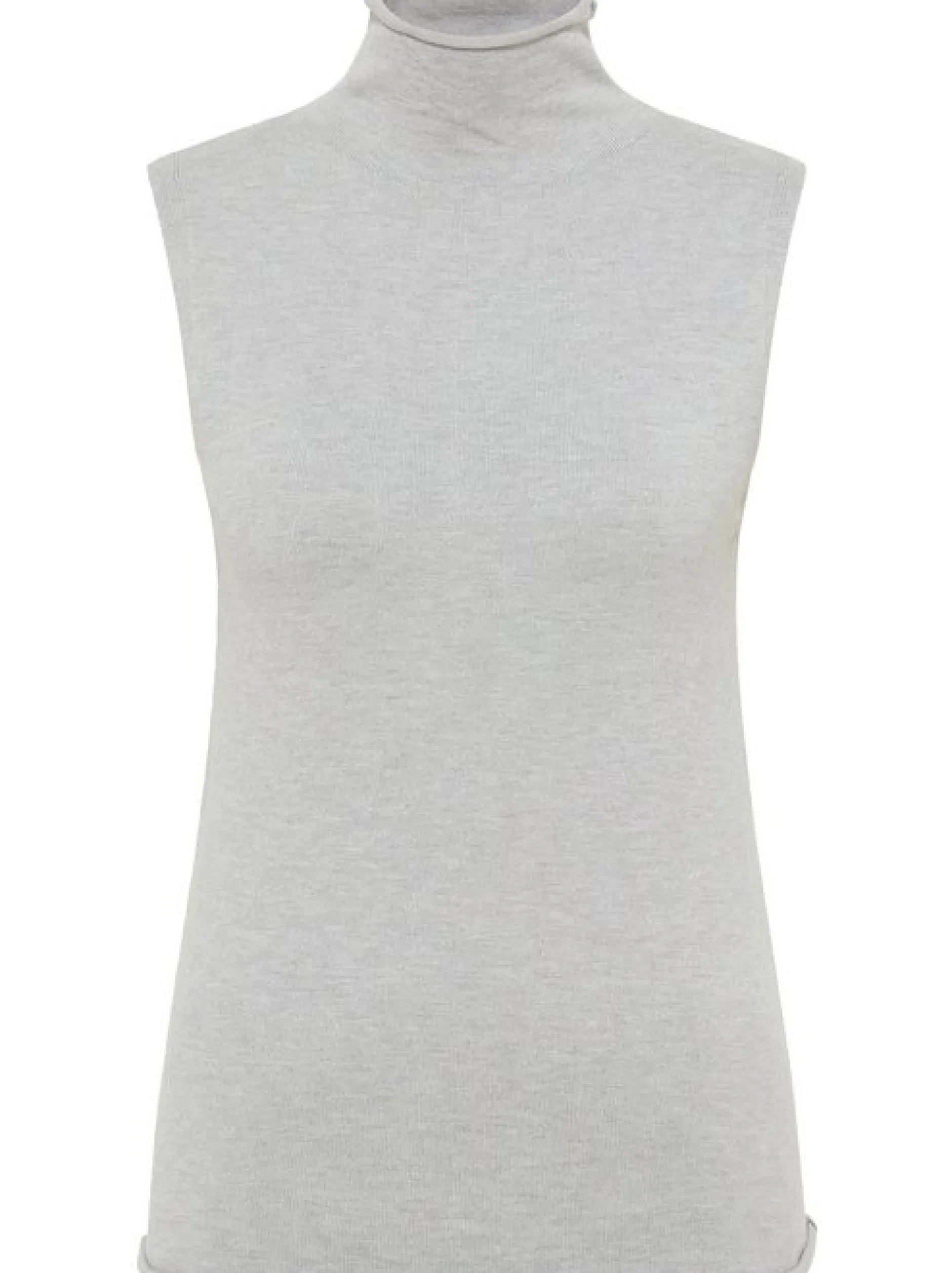 Dreimaster Damen Strickoberteil in grau