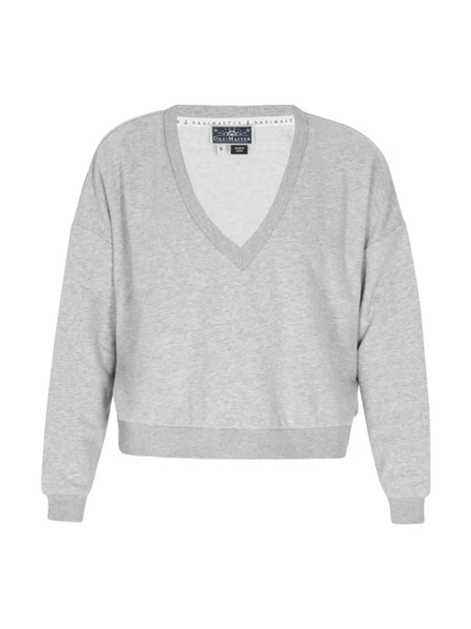 Dreimaster Damen Sweatshirt in grau