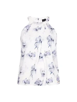 Dreimaster Damen Top in weiß blau
