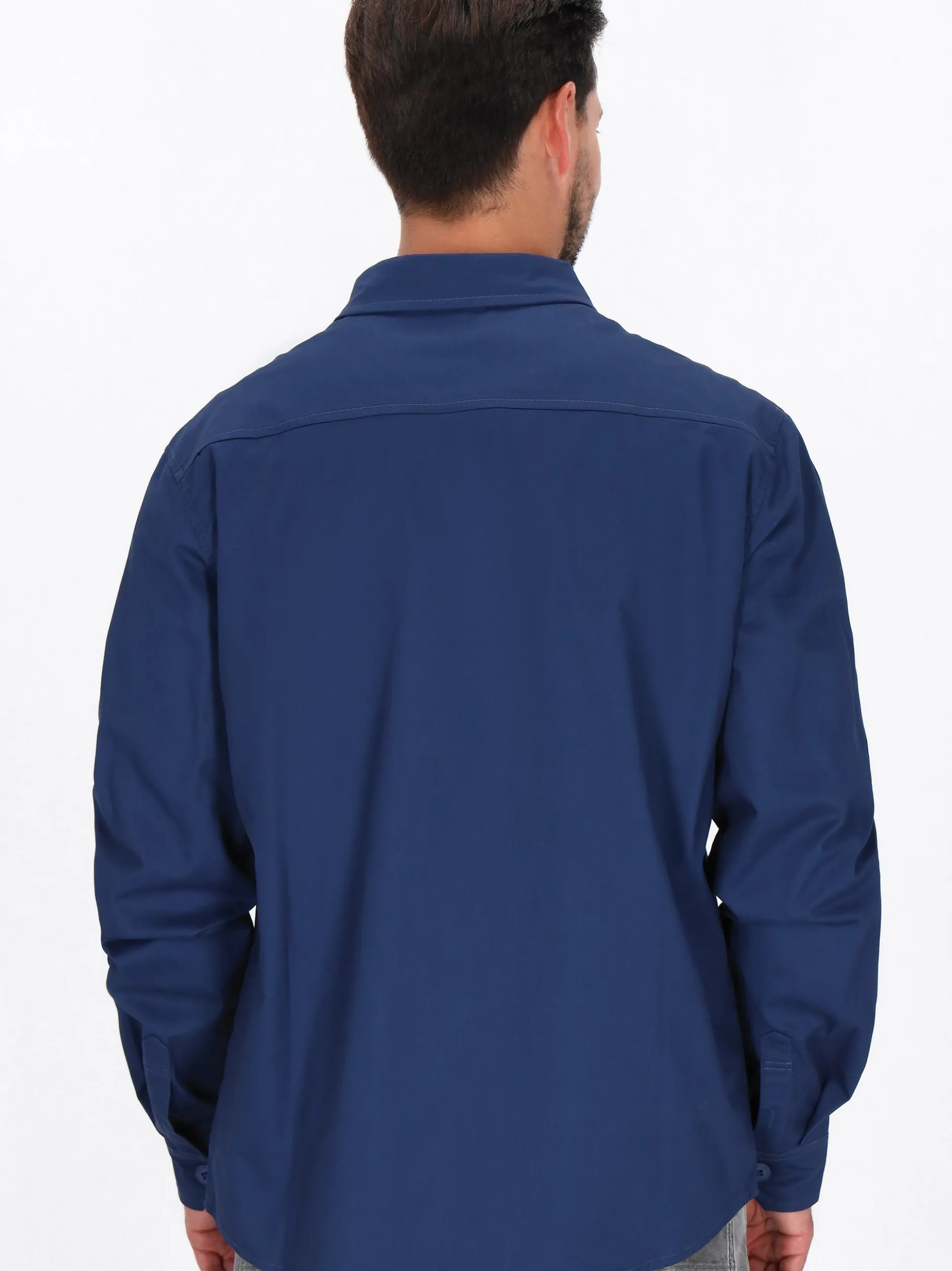 Dreimaster Herren Hemd in indigo