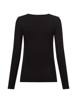 Drykorn Damen Langarmshirt - Renbie in schwarz