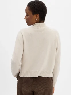 Drykorn Damen Pullover aus Schurwolle - Lyzima in beige