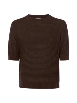 Drykorn Damen Strickshirt - Sanidy in schoko