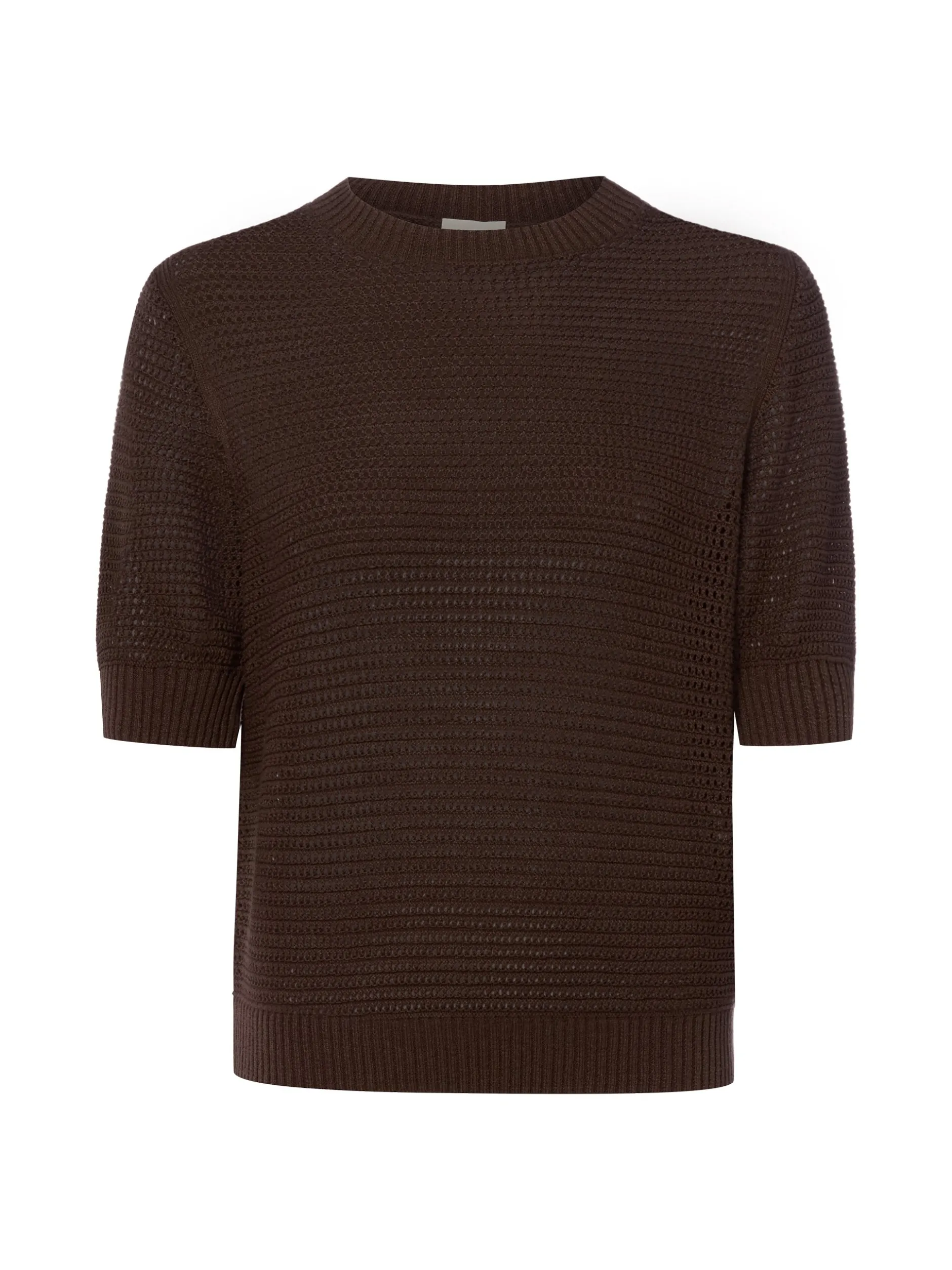 Drykorn Damen Strickshirt - Sanidy in schoko