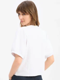 Drykorn Damen T-Shirt - Aurati in weiß
