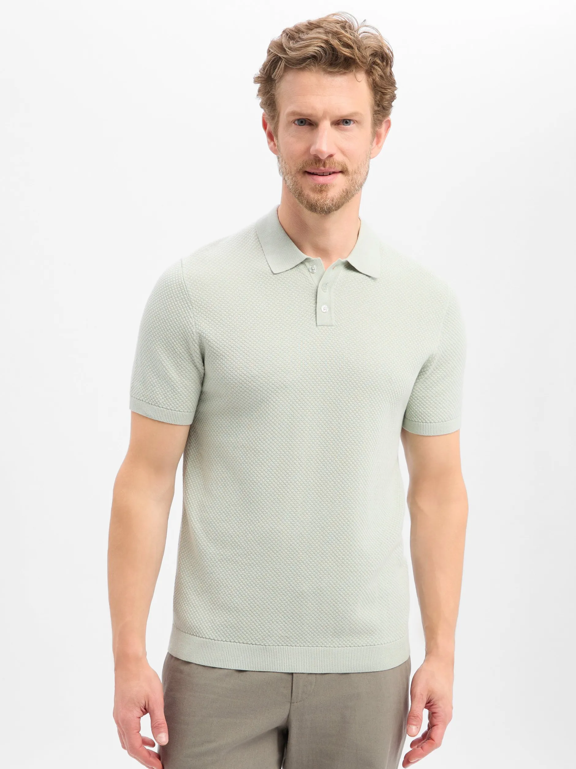 Drykorn Herren Poloshirt - Triton in mint