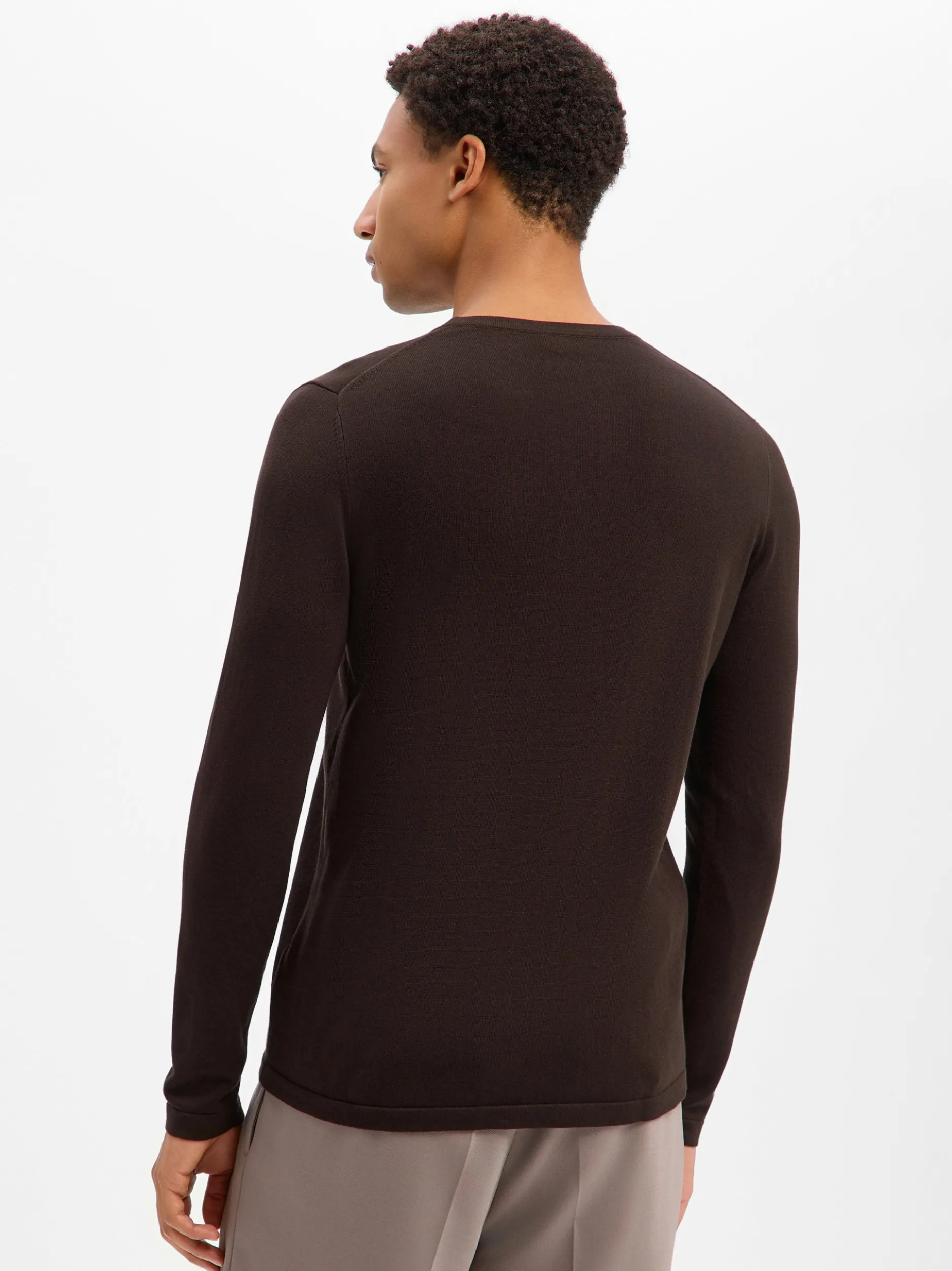 Drykorn Herren Strickpullover - Irmino in schoko