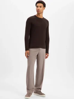 Drykorn Herren Strickpullover - Irmino in schoko