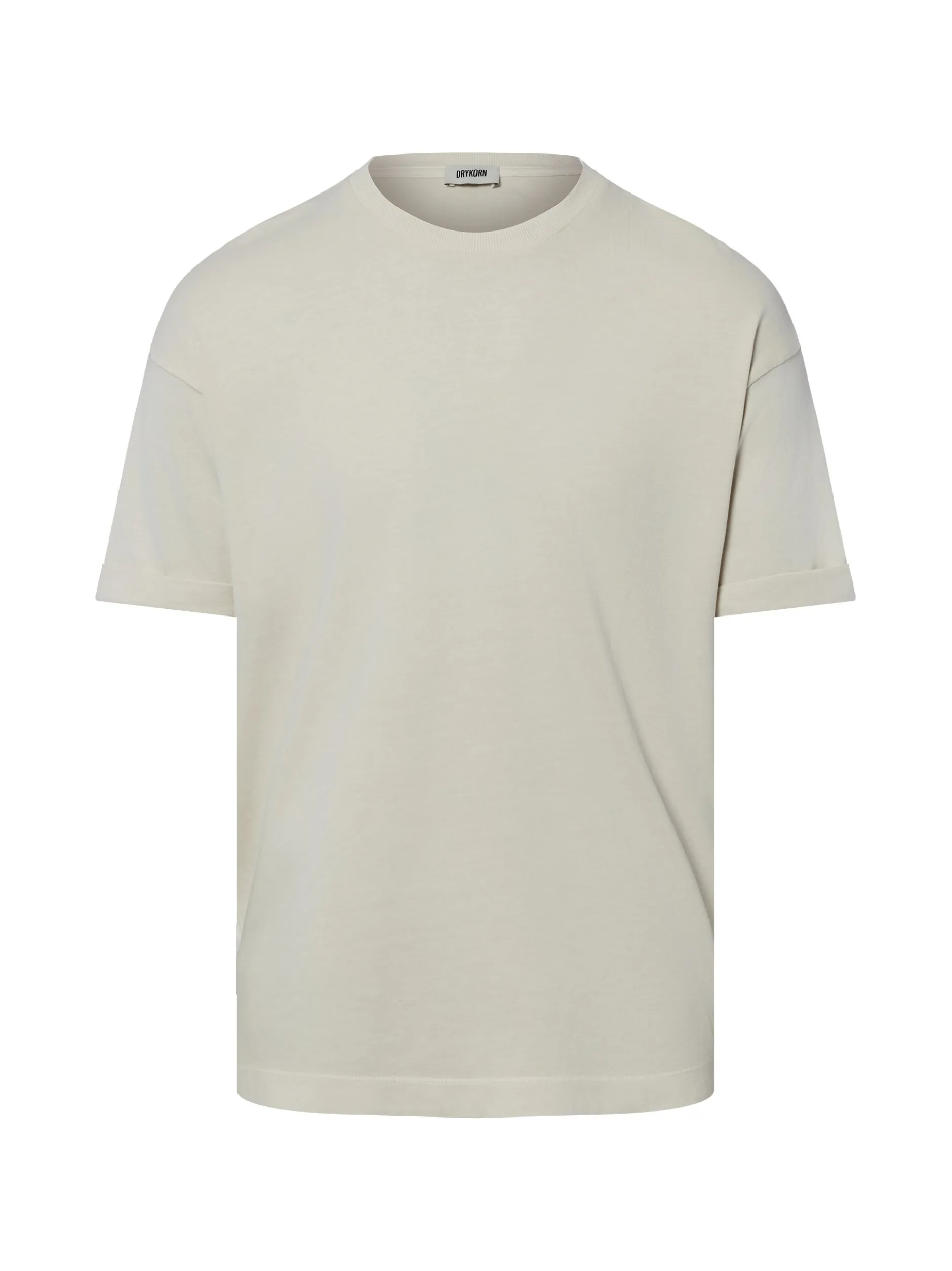 Drykorn Herren T-Shirt - Thilo in beige - Ärmel: kurzarm