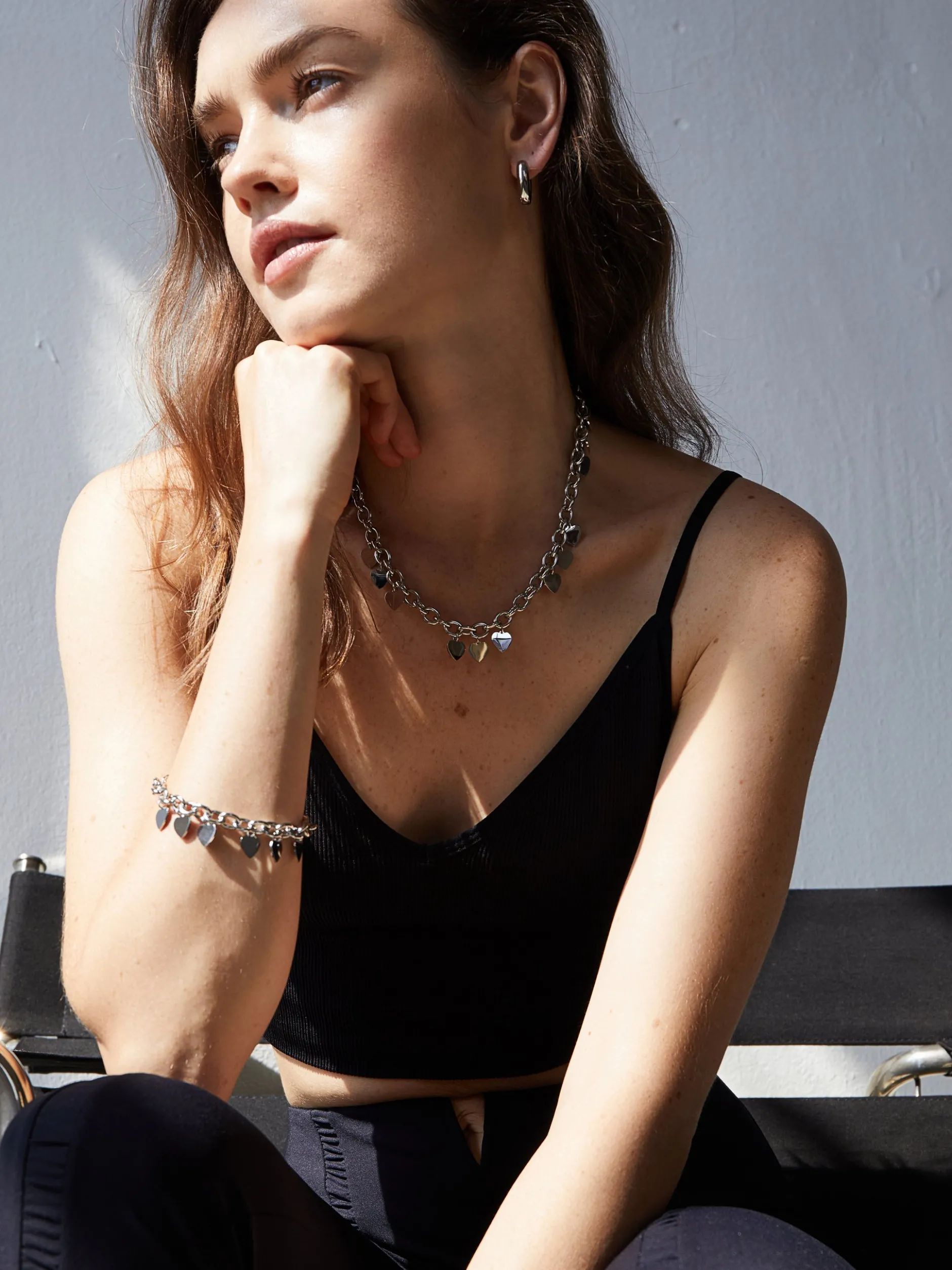 Echtzeit Damen Armband - Endless Love in silber