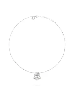 Echtzeit Damen Halskette - Like Diamonds in silber
