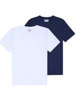 ellesse Herren T-Shirt 2er Pack in blau - Ärmel: kurzarm