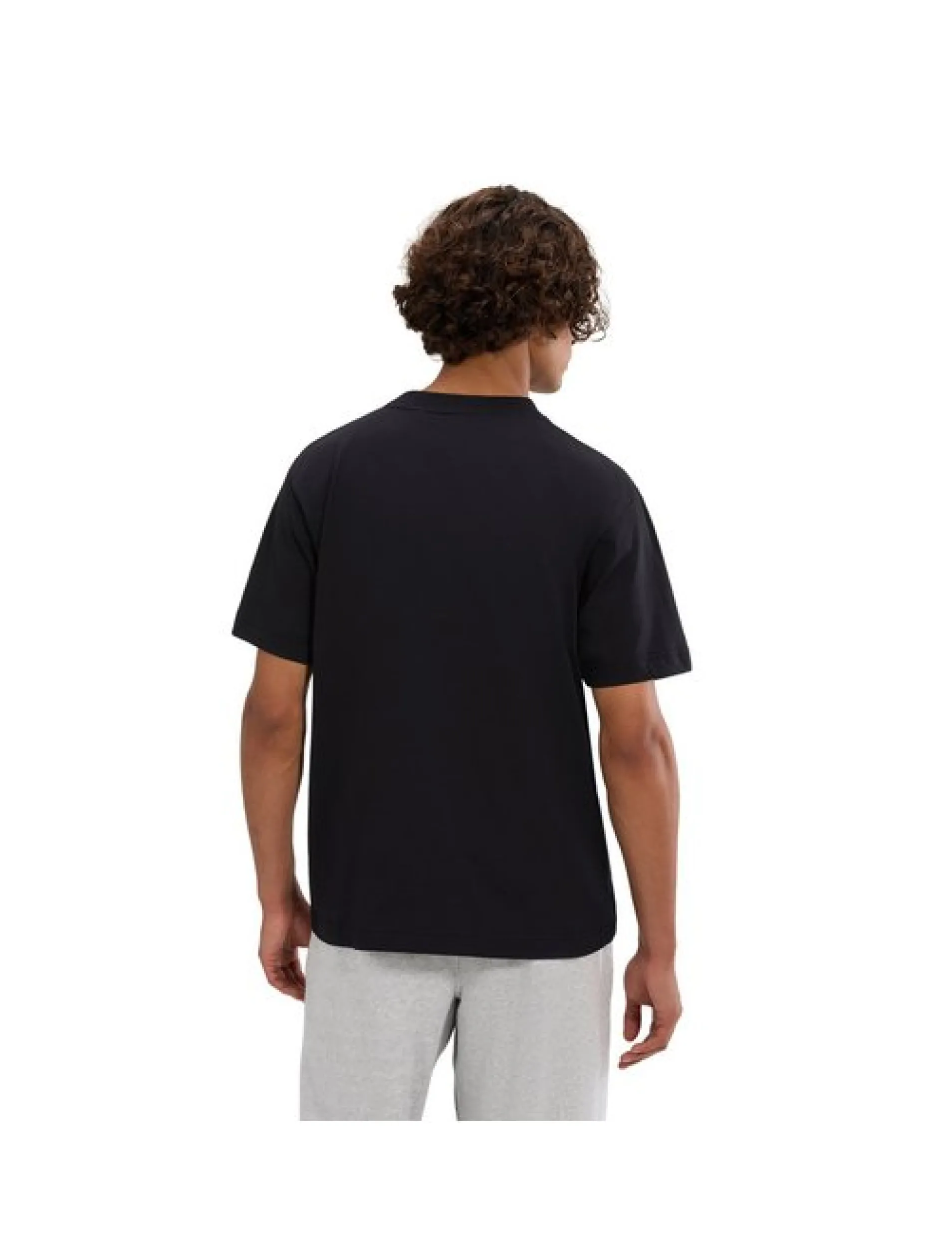 ellesse Herren T-Shirt in schwarz - Ausschnitt: Rundhals