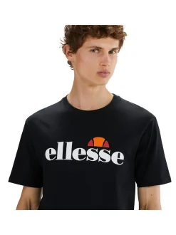 ellesse Herren T-Shirt in schwarz - Ausschnitt: Rundhals