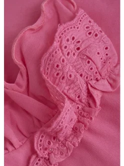 En Fant Mädchen Shirttop - ENT-shirt in pink