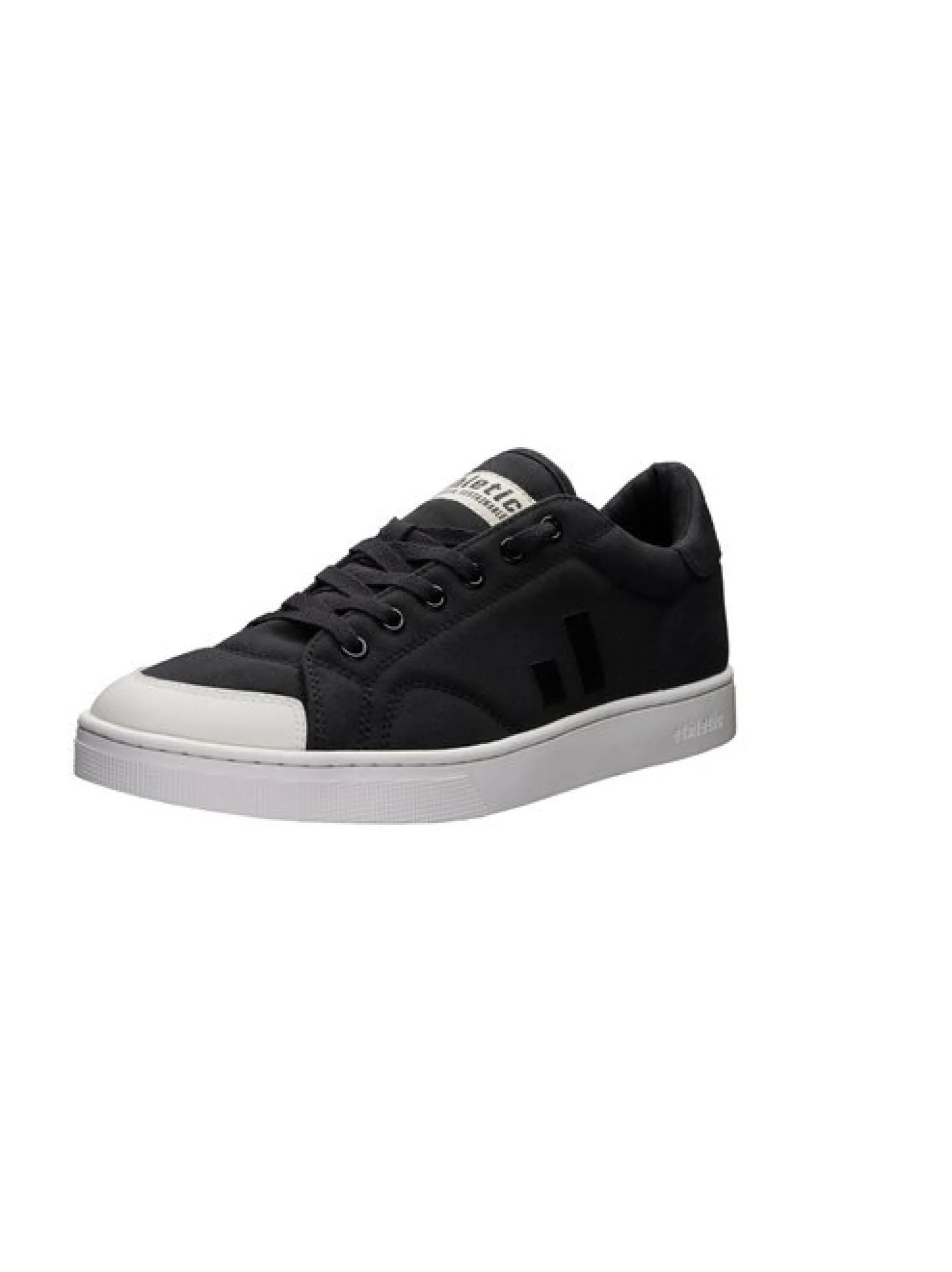 Ethletic Unisex Canvas Sneaker in schwarz - 0 cm Absatz