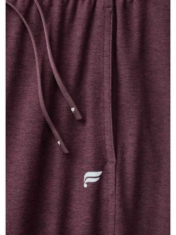 Fabletics Damen Hose in aubergine - Länge: lang