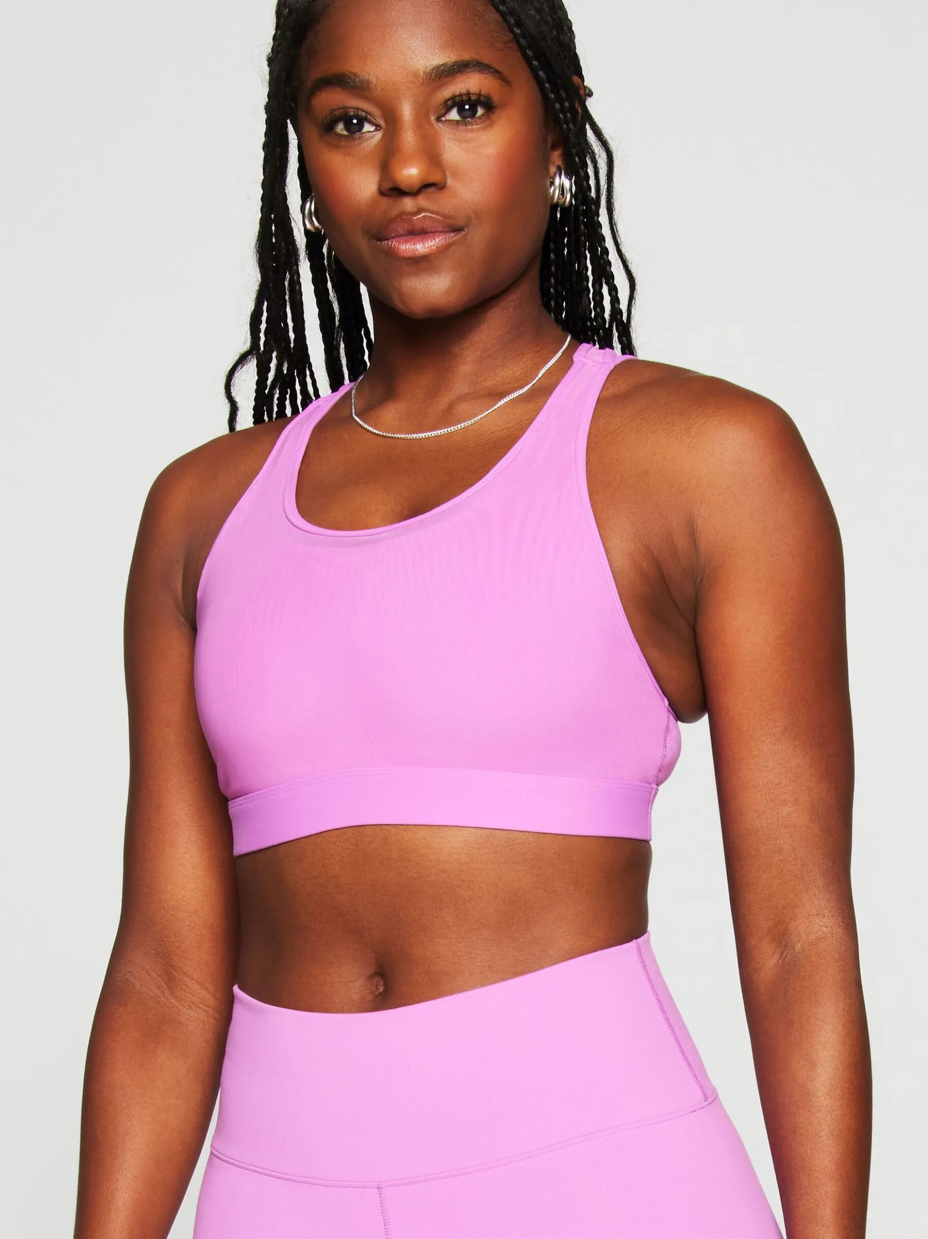 Fabletics Damen Sport-BH in pink