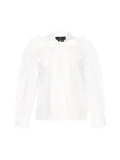 Faina Damen Bluse in weiß