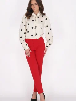 Faina Damen Bluse in weiß