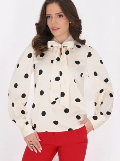 Faina Damen Bluse in weiß