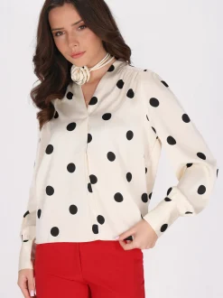 Faina Damen Bluse in weiß