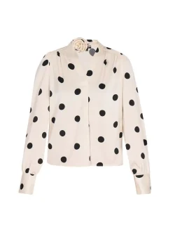 Faina Damen Bluse in weiß