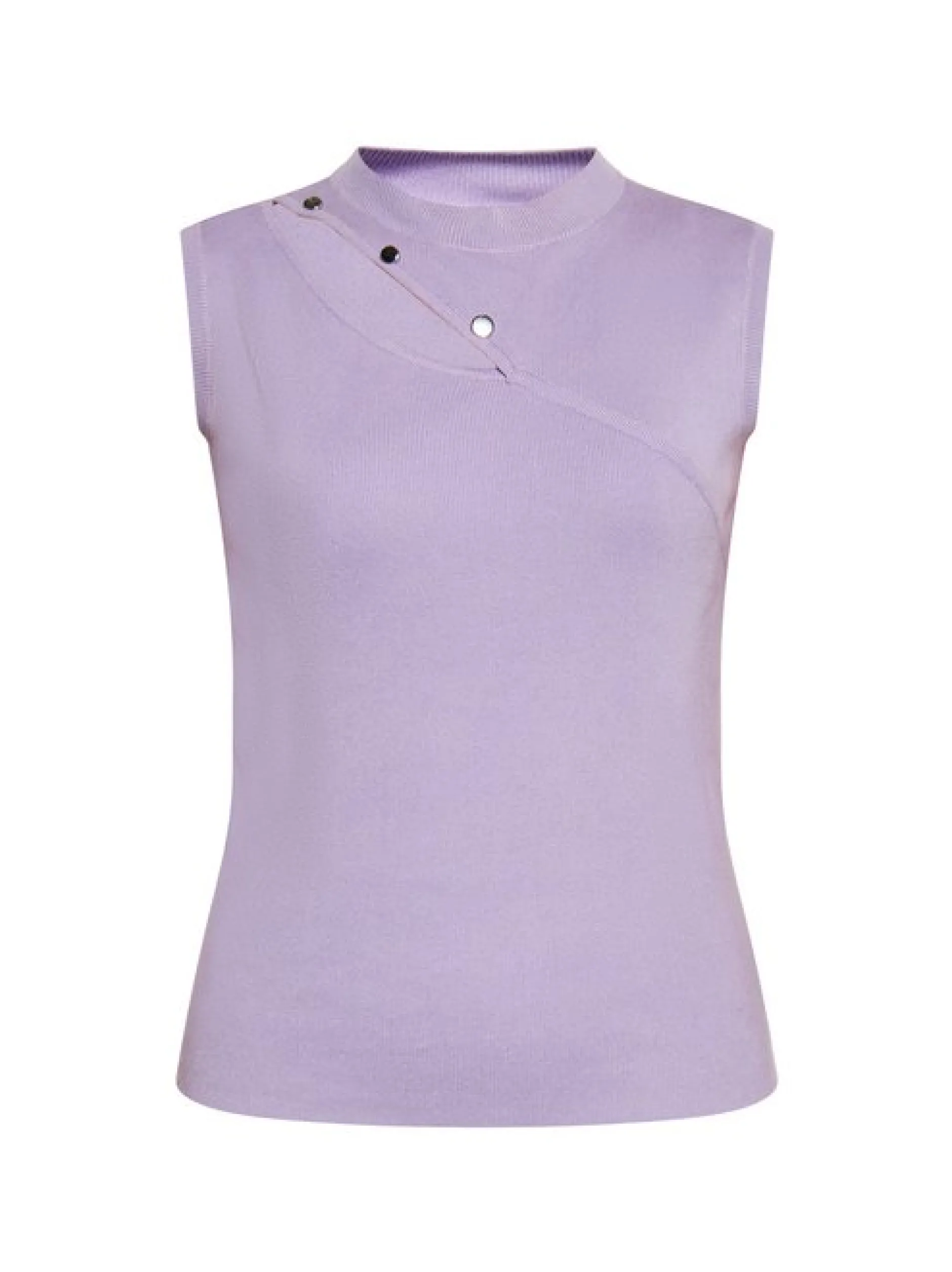 Faina Damen elegantes Oberteil in lila