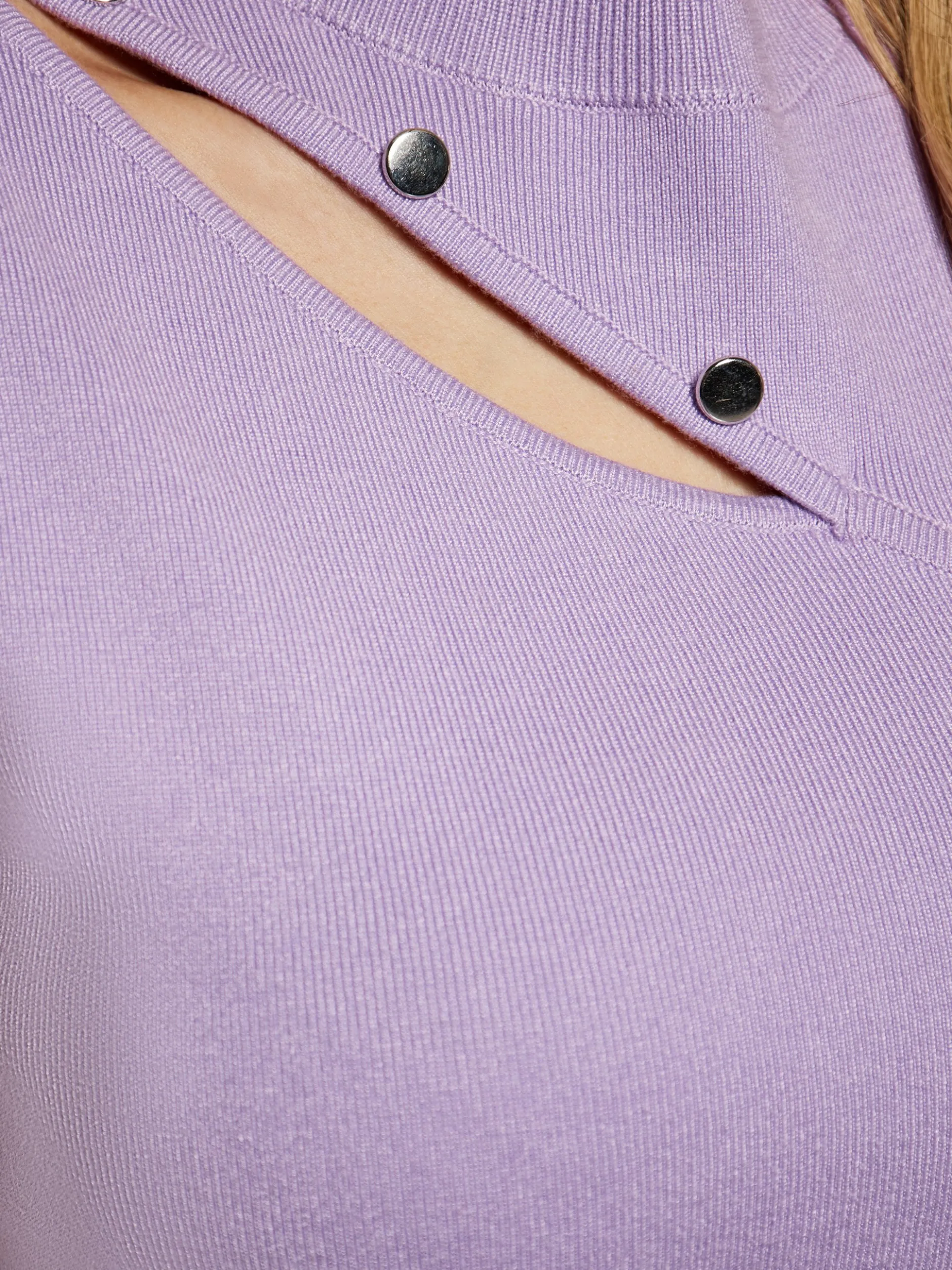 Faina Damen elegantes Oberteil in lila
