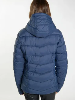 Faina Damen gesteppte Winterjacke in marine