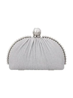 Faina Damen Handtasche in silber