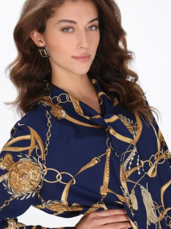 Faina Damen Hemd in marine