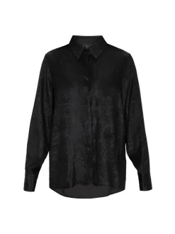 Faina Damen Hemd in schwarz