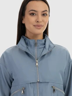 Faina Damen Jacke in blau