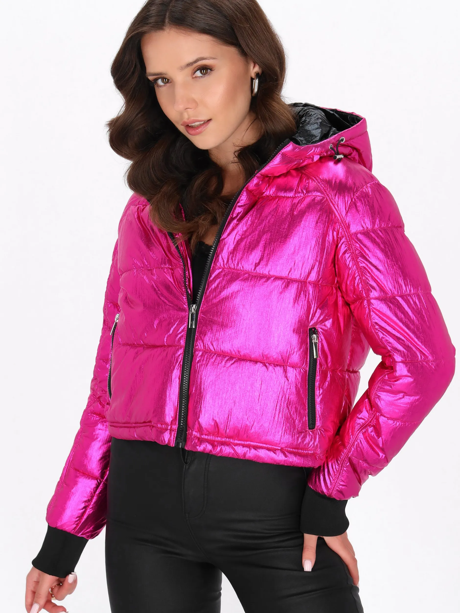 Faina Damen Jacke in fuchsia