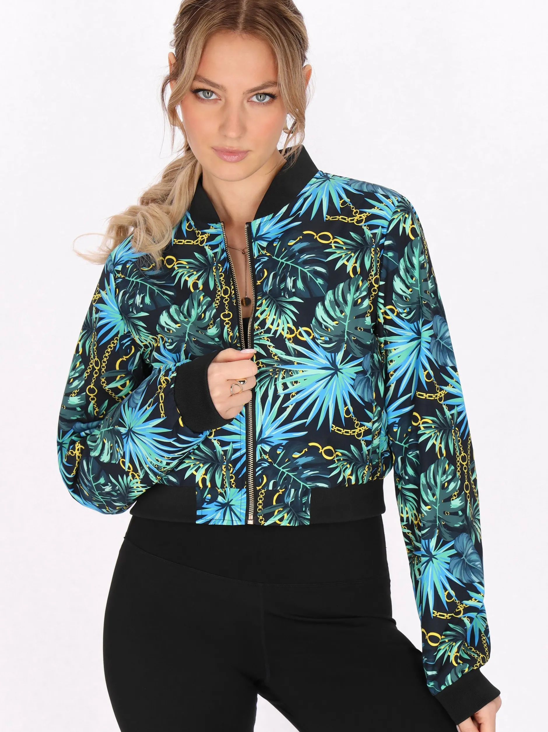 Faina Damen Jacke in mehrfarbig