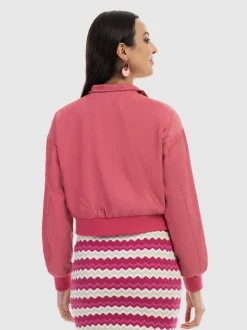 Faina Damen Jacke in rosa