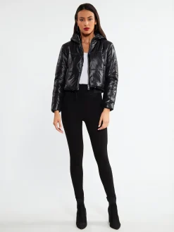 Faina Damen Jacke in schwarz