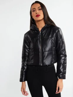 Faina Damen Jacke in schwarz