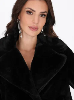 Faina Damen Jacke in schwarz