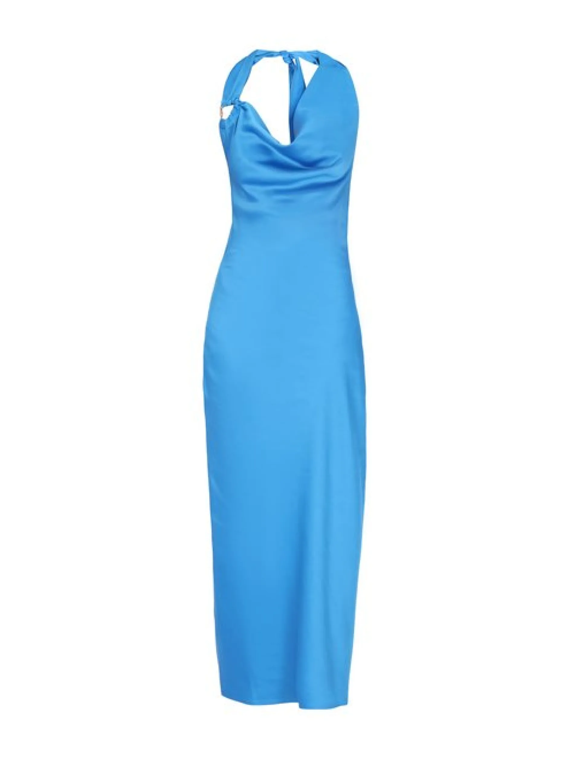 Faina Damen Kleid in blau - Länge: mittel