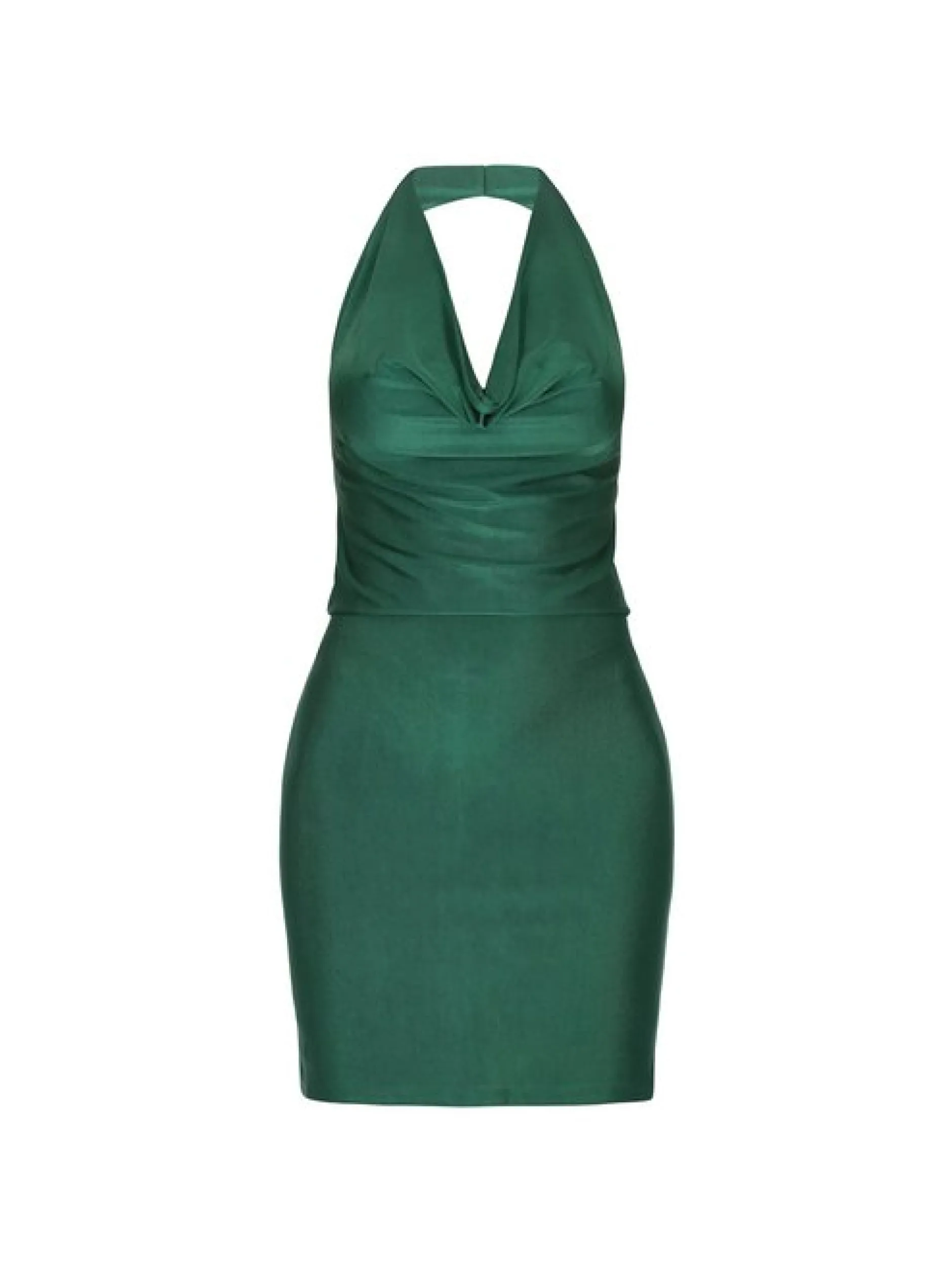 Faina Damen Kleid in grün - Länge: mittel