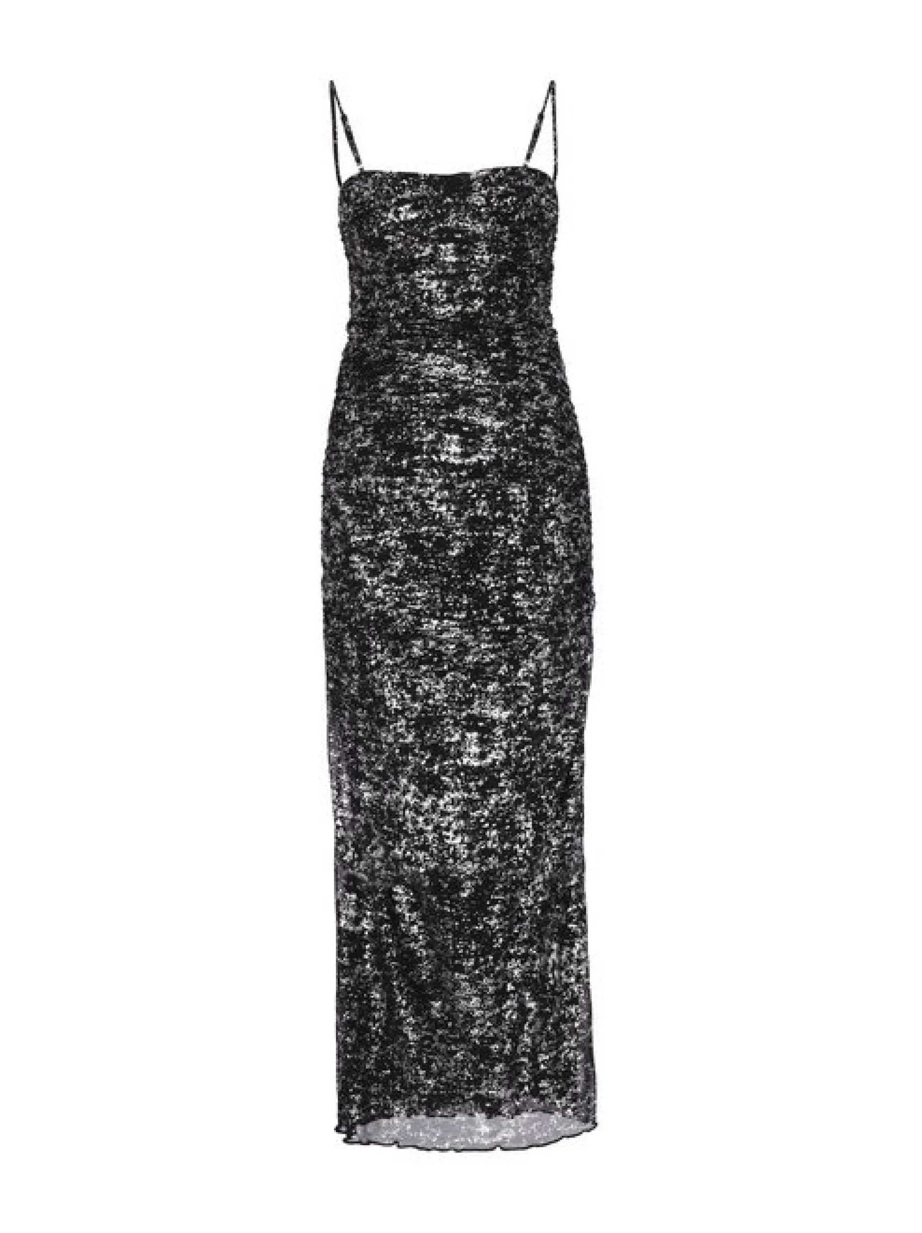Faina Damen Kleid in schwarz - Länge: mittel