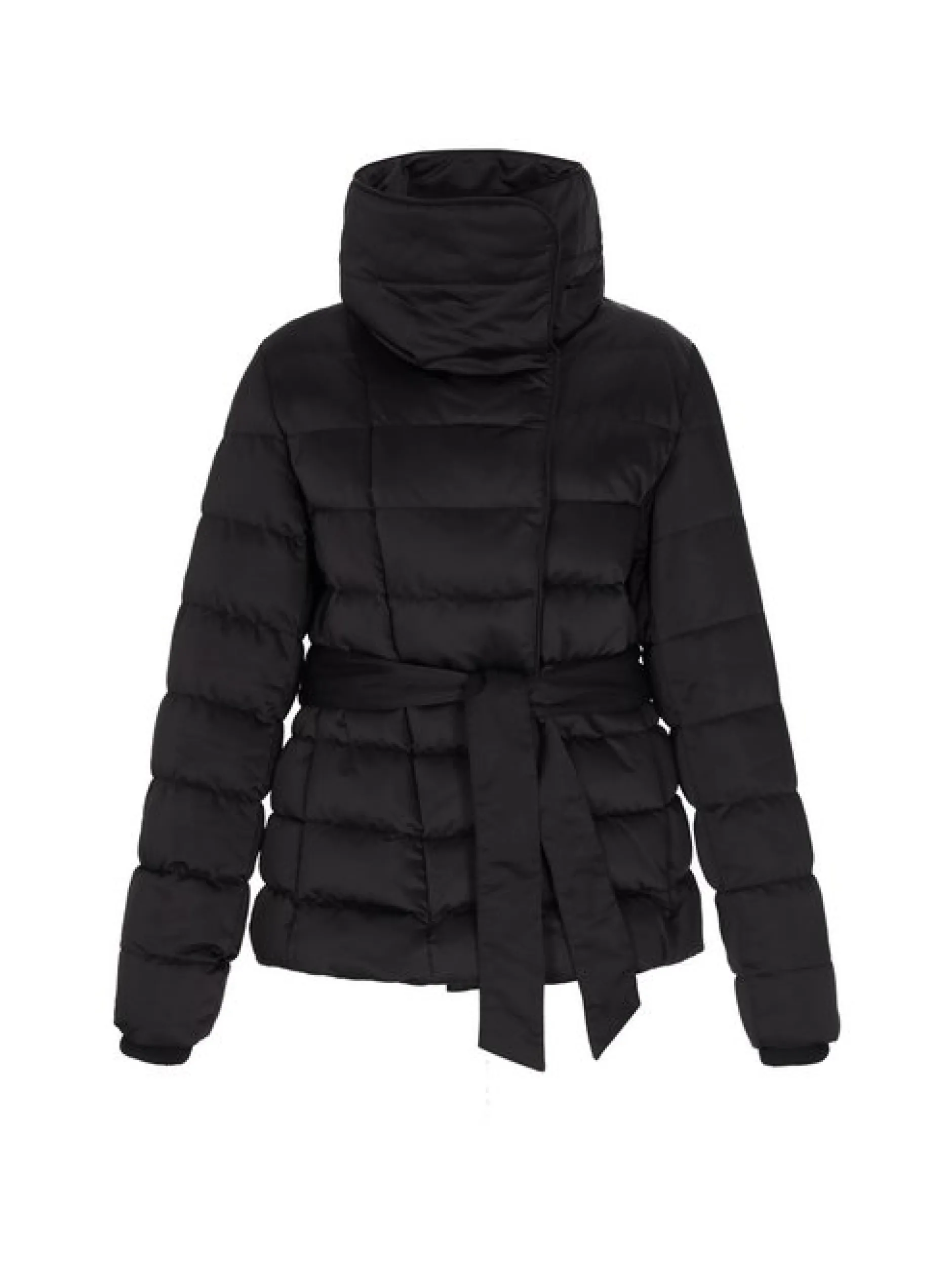 Faina Damen Mantel in schwarz