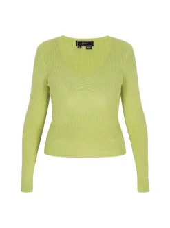 Faina Damen Pullover in grün