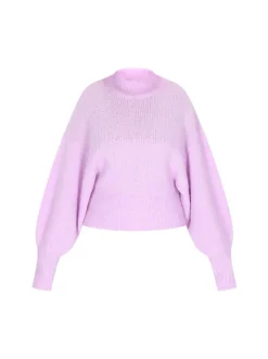 Faina Damen Pullover in lila