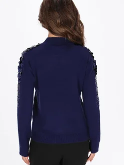 Faina Damen Pullover in marine