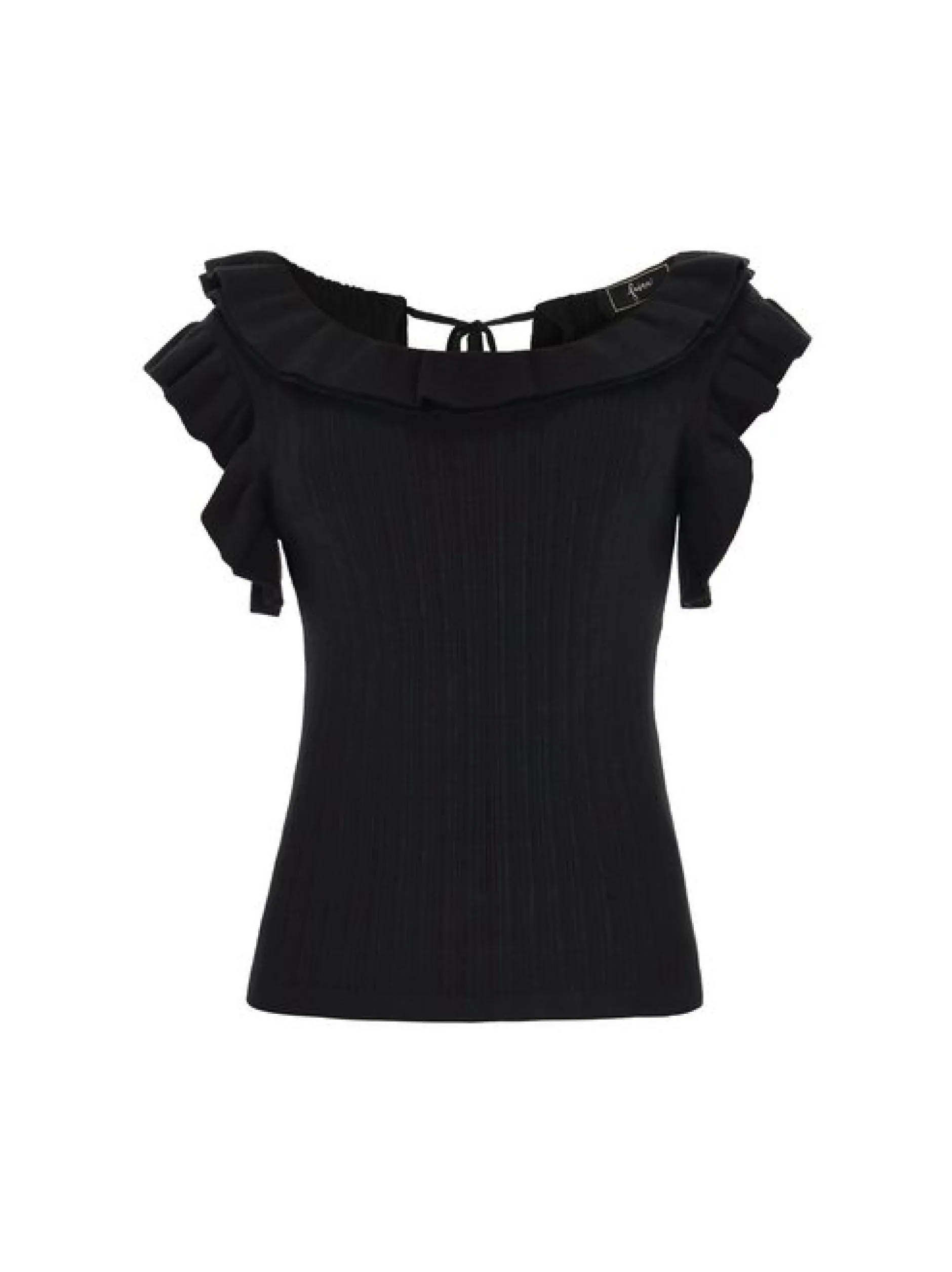 Faina Damen Pullover in schwarz